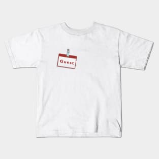 guest tag name Kids T-Shirt